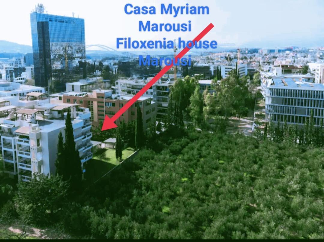 Filoxenia House Marousi -Private Parking- Appartement Athene Buitenkant foto